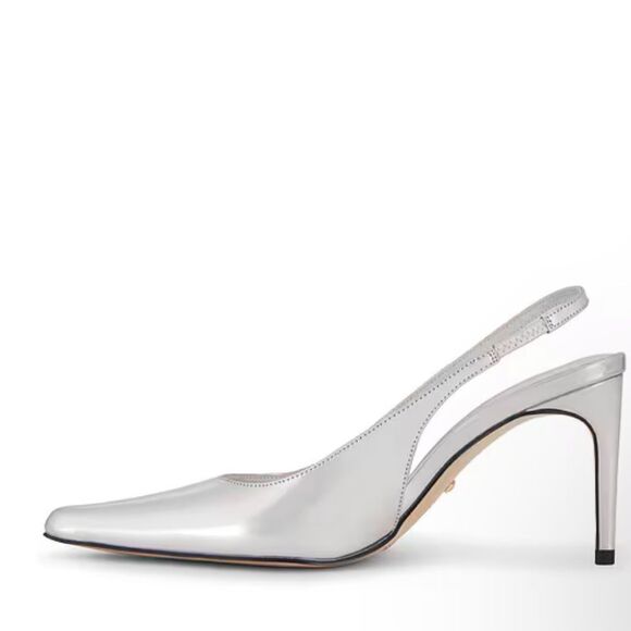 Raye Bobby Pump in Silver size 7 NEW IN BOX - Picture 5 of 12